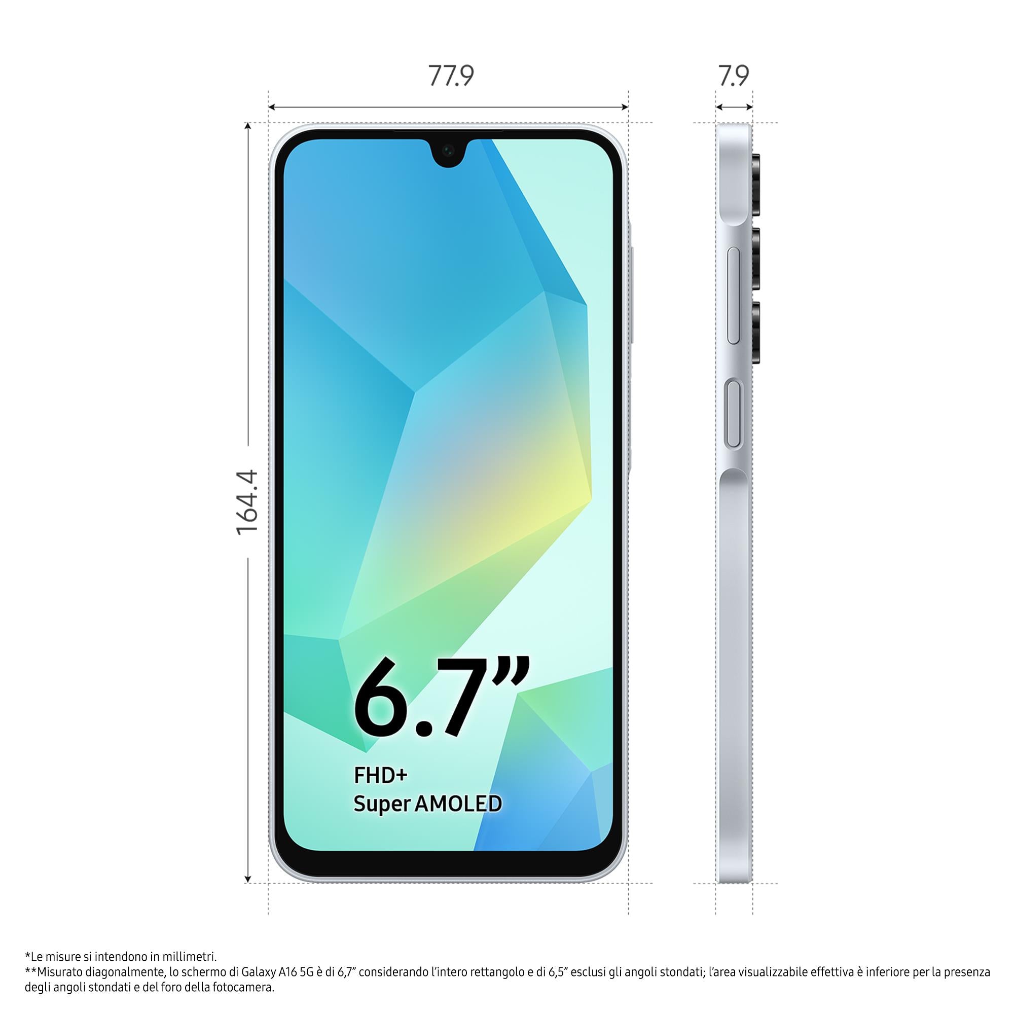 SAMSUNG A16 4/128GB WHITE